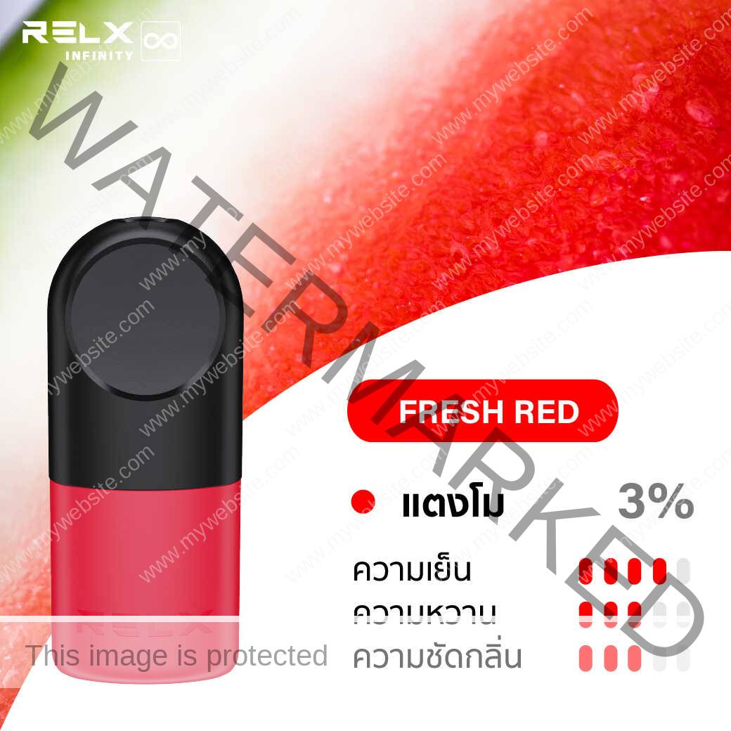 RELX INFINITY SINGLE POD FRESH RED 1