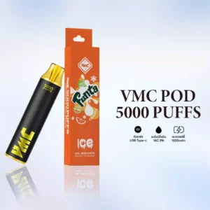 VMC 5000 puff Fanta Orange แฟนต้าส้ม